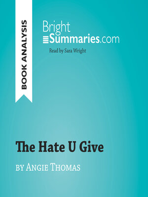 cover image of The Hate U Give by Angie Thomas (Book Analysis)